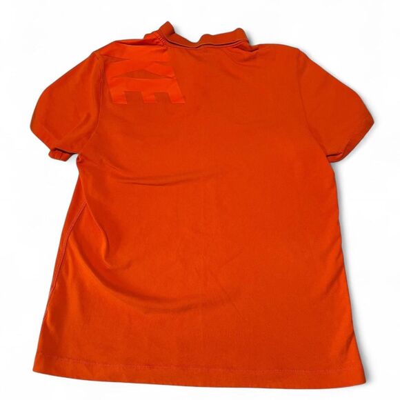 Nike Men's Orange and Red Polo-shirts - Picture 4 of 5